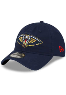 New Era New Orleans Pelicans Primary Logo Core Classic 2.0 9TWENTY Adjustable Hat - Navy Blue