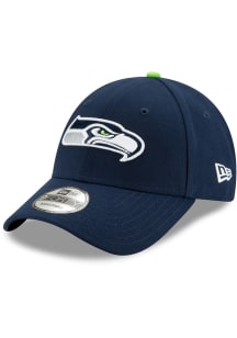 New Era Seattle Seahawks The League 9FORTY Adjustable Hat - Navy Blue