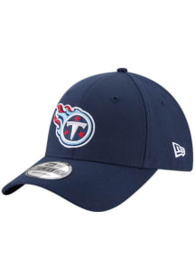 New Era Tennessee Titans The League 9FORTY Adjustable Hat - Navy Blue