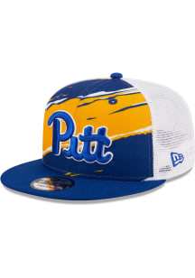 New Era Pitt Panthers Blue Tear 9FIFTY Mens Snapback Hat