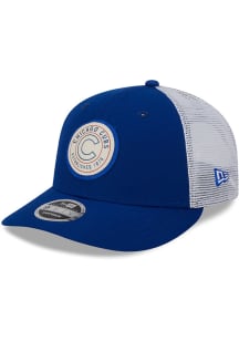 New Era Chicago Cubs Circle Trucker LP9FIFTY Adjustable Hat - Blue