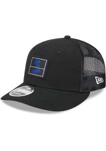 New Era Kansas City Royals Labeled Trucker LP9FIFTY Adjustable Hat - Black