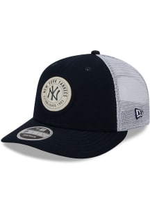 New Era New York Yankees Circle Trucker LP9FIFTY Adjustable Hat - Navy Blue