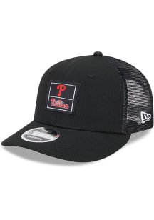 New Era Philadelphia Phillies Labeled Trucker LP9FIFTY Adjustable Hat - Black