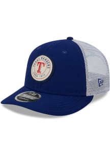 New Era Texas Rangers Circle Trucker LP9FIFTY Adjustable Hat - Blue
