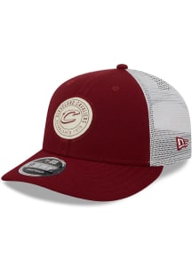 New Era Cleveland Cavaliers Circle Trucker LP9FIFTY Adjustable Hat - Maroon