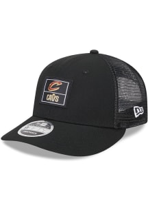 New Era Cleveland Cavaliers Labeled Trucker LP9FIFTY Adjustable Hat - Black