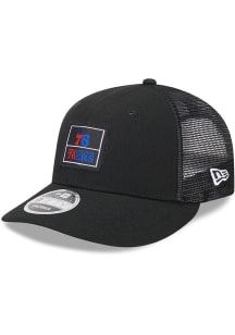 New Era Philadelphia 76ers Labeled Trucker LP9FIFTY Adjustable Hat - Black