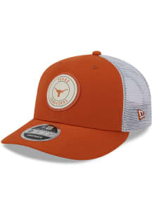 New Era Texas Longhorns Circle Trucker LP9FIFTY Adjustable Hat - Burnt Orange