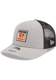 New Era Cincinnati Bengals Color Trucker LP9FIFTY Adjustable Hat - Grey