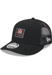 New Era Cincinnati Bengals Labeled Trucker LP9FIFTY Adjustable Hat - Black