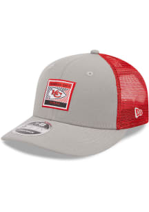 New Era Kansas City Chiefs Color Trucker LP9FIFTY Adjustable Hat - Grey