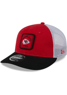 New Era Kansas City Chiefs Squared Trucker LP9FIFTY Adjustable Hat - Red