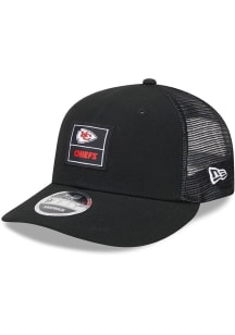 New Era Kansas City Chiefs Labeled Trucker LP9FIFTY Adjustable Hat - Black