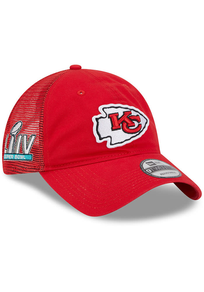 KC Arrowhead Fossil Trucker Hat | The Kansas City Clothing Co. Red