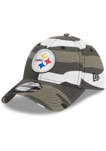 New Era Pittsburgh Steelers Camo 9TWENTY Adjustable Hat - White