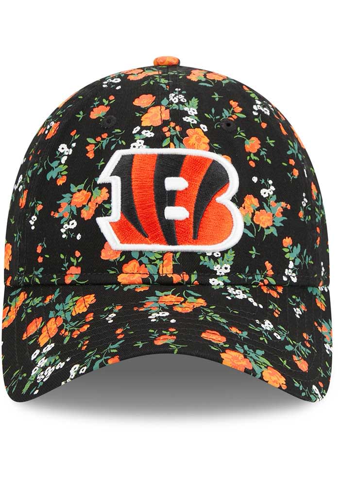 New Era Cincinnati Bengals Black JR Bouquet 9TWENTY Adjustable Toddler Hat