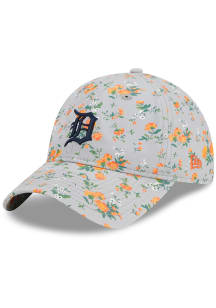 New Era Detroit Tigers Grey Bouquet 9TWENTY Womens Adjustable Hat