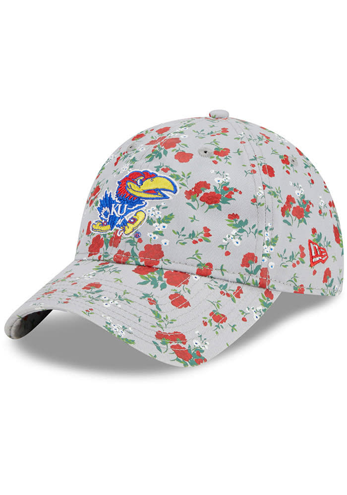 Women's New Era Gray Louisville Cardinals Bouquet 9TWENTY Adjustable Hat