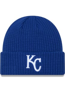 New Era Kansas City Royals Blue Prime Cuff Mens Knit Hat