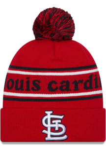 New Era St Louis Cardinals Red Marquee Knit Mens Knit Hat
