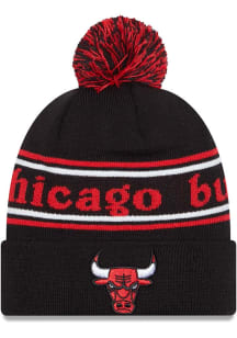 New Era Chicago Bulls Red Marquee Knit Mens Knit Hat
