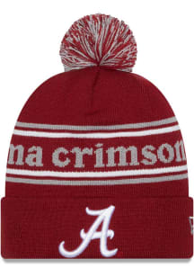 New Era Alabama Crimson Tide Maroon Marquee Knit Mens Knit Hat