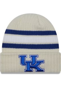 New Era Kentucky Wildcats White Vintage Cuff Mens Knit Hat