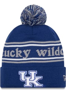 New Era Kentucky Wildcats Blue Marquee Knit Mens Knit Hat