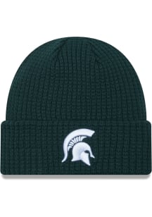New Era Michigan State Spartans Green Prime Cuff Mens Knit Hat