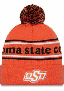 New Era Oklahoma State Cowboys Orange Marquee Knit Mens Knit Hat