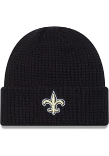 New Era New Orleans Saints Black Prime Cuff Mens Knit Hat