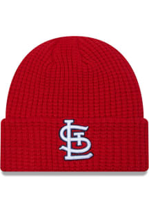 New Era St Louis Cardinals JR Prime Cuff Baby Knit Hat - Red