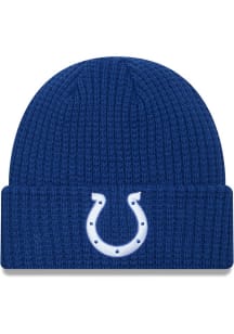 New Era Indianapolis Colts JR Prime Cuff Baby Knit Hat - Blue
