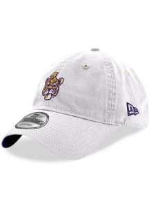 New Era LSU Tigers Retro 2T Core Classic 9TWENTY Adjustable Hat - White