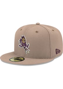 New Era Arizona State Sun Devils Mens Brown TC Visor 59FIFTY Fitted Hat