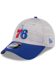 New Era Philadelphia 76ers Grey 2T Active Snap JR 9FORTY Youth Adjustable Hat