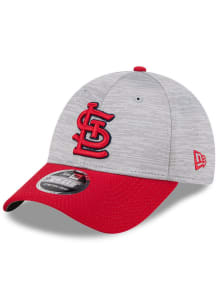 New Era St Louis Cardinals Grey 2T Active Snap JR TOD 9FORTY Adjustable Toddler Hat