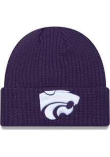 New Era K-State Wildcats Purple JR Prime Cuff Youth Knit Hat