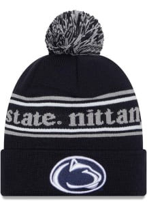 New Era Penn State Nittany Lions Navy Blue JR Marquee Knit Youth Knit Hat