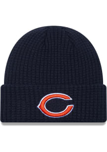 New Era Chicago Bears Navy Blue JR Prime Cuff Youth Knit Hat