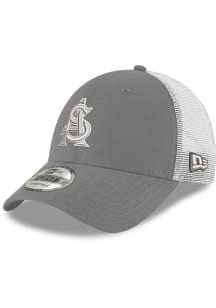 New Era Arizona State Sun Devils AS Logo Trucker 9FORTY Adjustable Hat - Grey