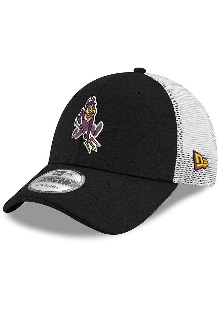 New Era Arizona State Sun Devils BLACK Sparky Logo Shadow Tech