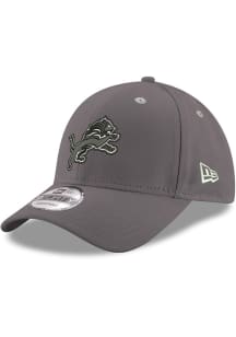 New Era Detroit Lions The League 9FORTY Adjustable Hat - Grey