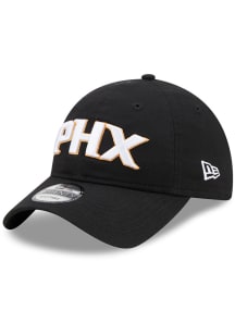 New Era Phoenix Suns Statement Edition 9TWENTY Adjustable Hat - Black