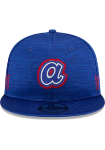 New Era Atlanta Braves 2024 Clubhouse Alt Lo Pro 9FIFTY Adjustable Hat - Blue