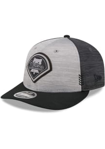 New Era Philadelphia Phillies 2024 Clubhouse 2T Lo Pro 9FIFTY Adjustable Hat - Grey