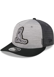 New Era St Louis Cardinals 2024 Clubhouse 2T Lo Pro 9FIFTY Adjustable Hat - Grey