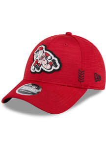 New Era Cincinnati Reds 2024 Clubhouse Stretch Snap 9FORTY Adjustable Hat - Red