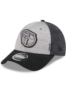 New Era Cleveland Guardians 2024 Clubhouse 2T Stretch Snap 9FORTY Adjustable Hat - Grey